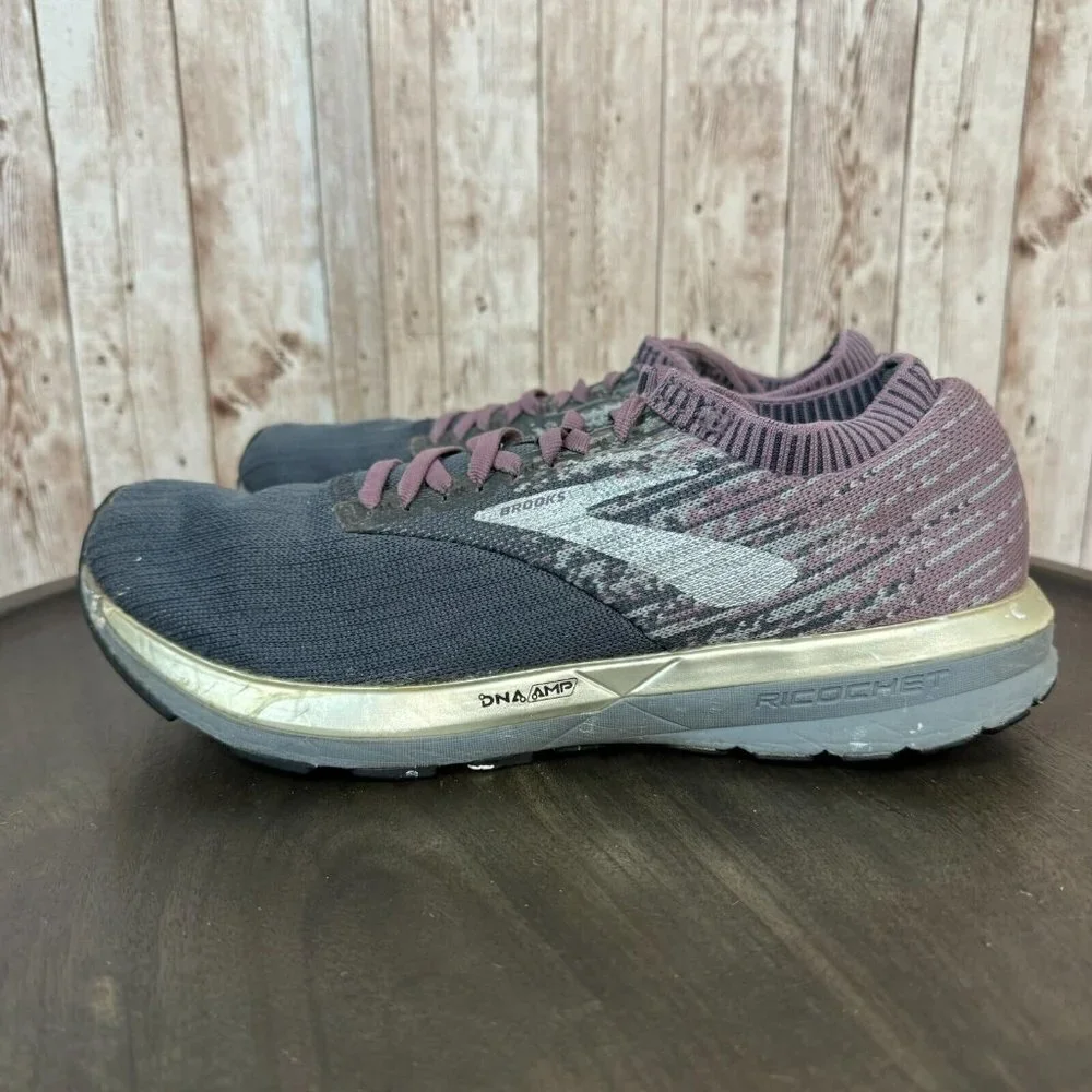 Brooks Ricochet Womens Running Shoes Low Top Athletic Sneakers Multicolor 10